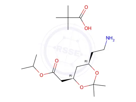 Chemical structure of Atorvastatin Impurity 136 Pivalic Acid