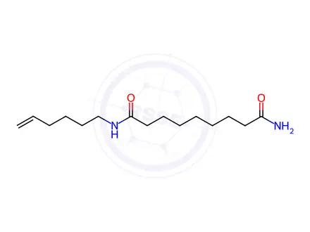 Chemical structure of N-(5-hexenyl)nonane-1,9-diamide