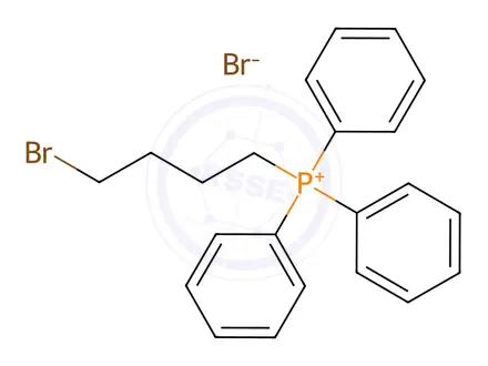 Chemical structure of (4-Bromobutyl)triphenylphosphonium bromide