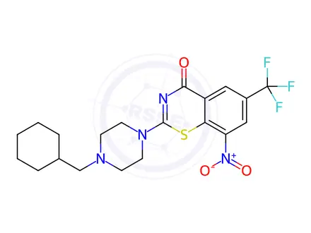 Chemical structure of PBTZ169