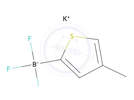 Chemical structure of Potassium 4-Methylthiophene-2-trifluoroborate