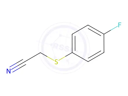 Chemical structure of (4-FLUOROPHENYLTHIO)ACETONITRILE
