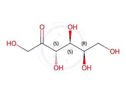 Chemical structure of Tagatose