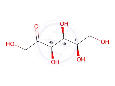 Chemical structure of D-Sorbose