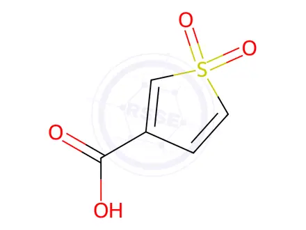 Chemical structure of Thiophene-3-carboxylic acid 1,1-dioxide