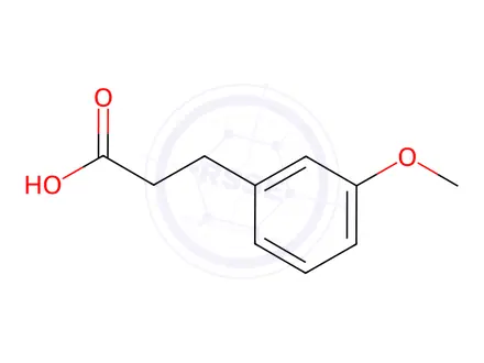 Chemical structure of 3-(3-Methoxy-phenyl)-propionic acid