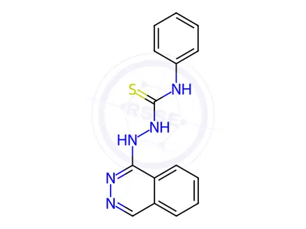 Chemical structure of N-Phenyl-2-(phthalazin-1-yl)hydrazinecarbothioamide