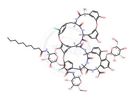 Chemical structure of Teicoplanin A2-3