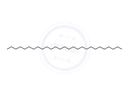 Chemical structure of Heptacosane