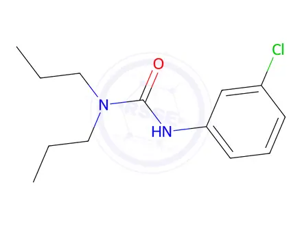 Chemical structure of 3-(m-Chlorophenyl)-1,1-dipropylurea