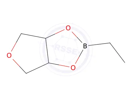 Chemical structure of rel-(3aR,6aS)-2-Ethyltetrahydrofuro[3,4-d][1,3,2]dioxaborole
