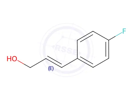 Chemical structure of (E)-3-(4-Fluorophenyl)-2-Propen-1-ol
