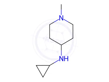 Chemical structure of 4-Cyclopropylamino-1-methylpiperidine