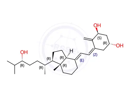 Chemical structure of Tacalcitol