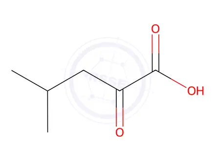 Chemical structure of 4-Methyl-2-oxovaleric acid