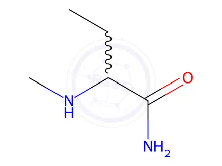 Chemical structure of 2-(Methylamino)butanamide