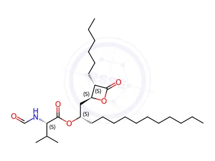 Chemical structure of Orlistat Impurity 130