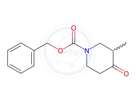 Chemical structure of Benzyl 3-methyl-4-oxopiperidine-1-carboxylate