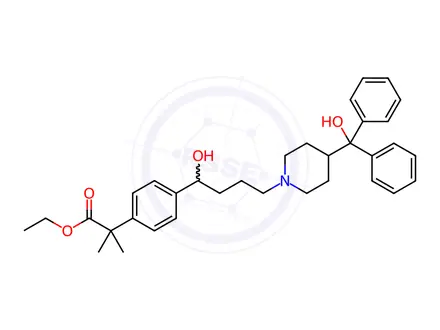 Chemical structure of Fexofenadine Impurity 5