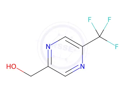 Chemical structure of (5-(Trifluoromethyl)pyrazin-2-yl)methanol