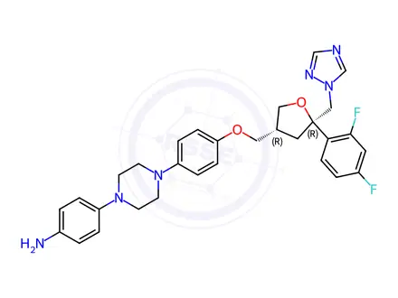 Chemical structure of Posaconazole Impurity 255