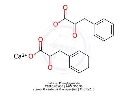 Chemical structure of Calcium Phenylpyruvate Impurity 19