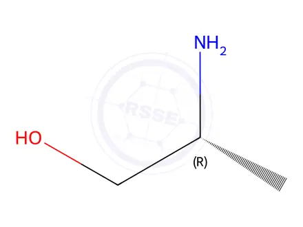Chemical structure of (R)-(-)-2-Amino-1-propanol
