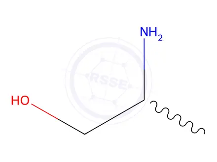Chemical structure of DL-Alaninol