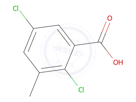 Chemical structure of 2,5-Dichloro-3-methylbenzoic Acid