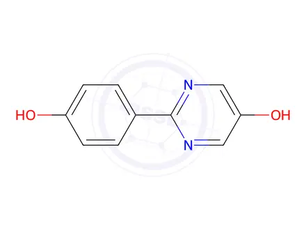 Chemical structure of 2-(4-HYDROXYPHENYL)-5-PYRIMIDINOL
