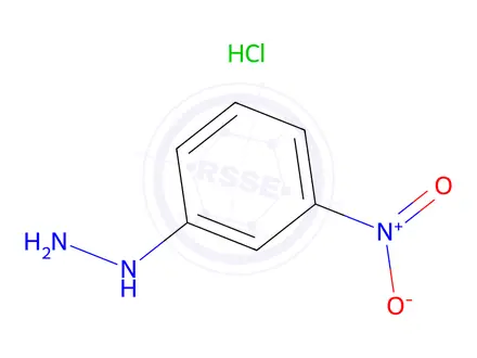 Chemical structure of 3-Nitrophenylhydrazine Hydrochloride