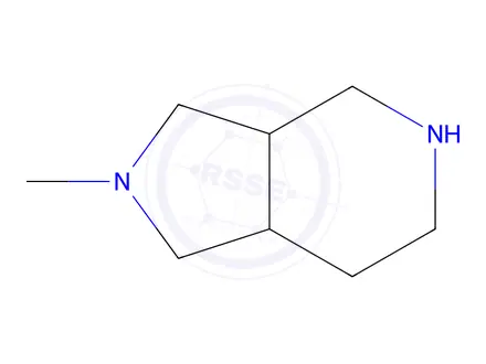 Chemical structure of 2-methyl-octahydro-pyrrolo[3,4-c]pyridine