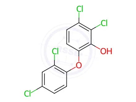 Chemical structure of Triclosan Impurity 10