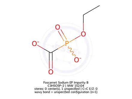 Chemical structure of Foscarnet Sodium EP Impurity B