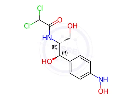 Chemical structure of N-Hydroxy-chloramphenicol