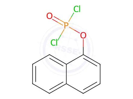 Chemical structure of DICHLOROPHOSPHONIC ACID-[1]NAPHTHYL ESTER