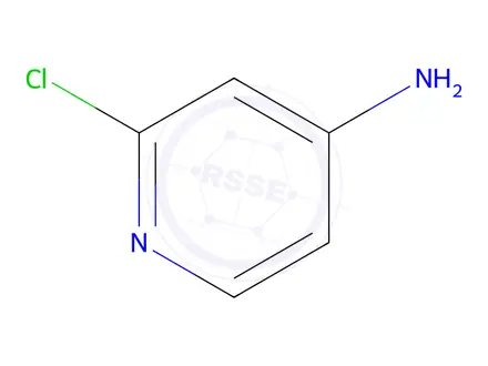 Chemical structure of 4-Amino-2-chloropyridine