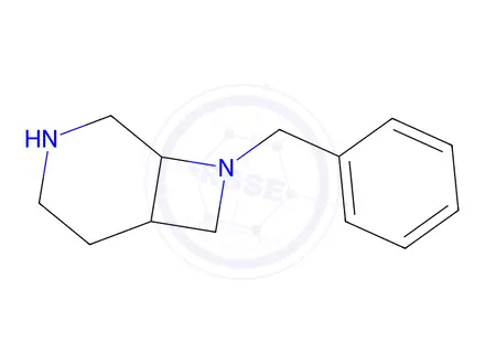 Chemical structure of 8-Benzyl-3,8-diazabicyclo[4.2.0]octane