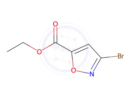 Chemical structure of Ethyl 3-bromoisoxazole-5-carboxylate