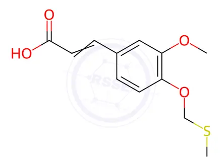 Chemical structure of Cinametic Acid Impurity 135