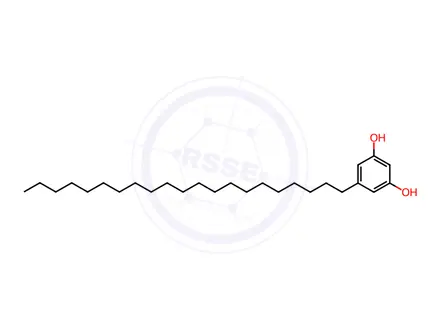 Chemical structure of 5-Heneicosyl-1,3-dihydroxybenzene