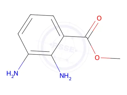 Chemical structure of 2,3-Diaminobenzoic Acid Methyl Ester