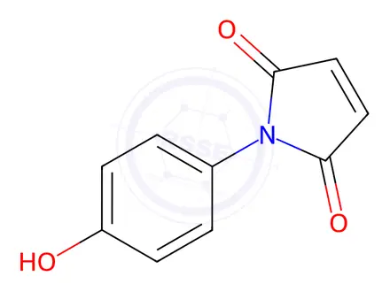 Chemical structure of 4-Maleimidophenol