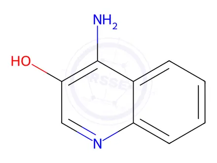 Chemical structure of 4-Aminoquinolin-3-ol