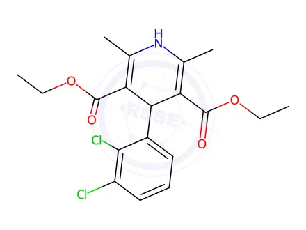 Chemical structure of Felodipine EP Impurity C