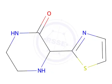 Chemical structure of 3-(Thiazol-2-Yl)Piperazin-2-One