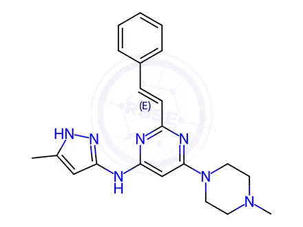 Chemical structure of ENMD 2076 Impurity 1