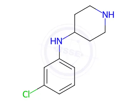 Chemical structure of n-(3-Chlorophenyl)piperidin-4-amine