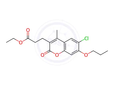 Chemical structure of Cloricromene Impurity 39