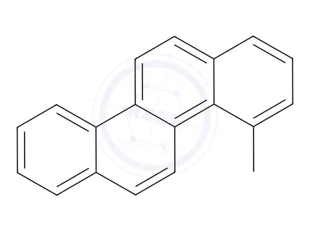 Chemical structure of 4-Methylchrysene